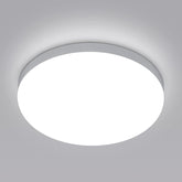 Plafonnier LED Rond, Lampe de Plafond pour Salle de Bain , IP54 Imperméable 6500K Blanc Froid
